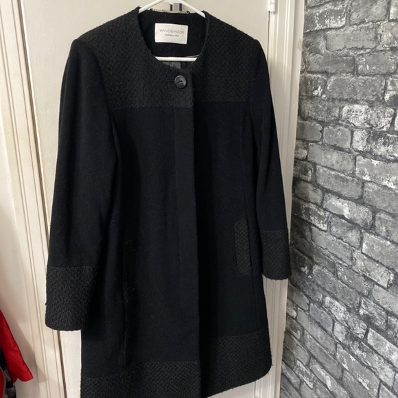 Exclusive Windsmoor wool and cashmere coat size 12 - Picture 2 of 7
